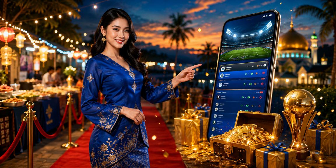 Pemain wanita Malaysia mengakses platform loteri 3star88 melalui peranti mudah alih